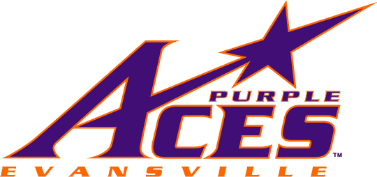 Evansville Purple Aces 2001-2018 Primary Logo iron on transfers for T-shirts